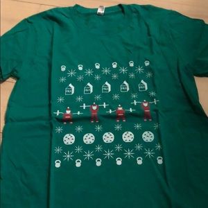 CrossFit inspired Christmas tee